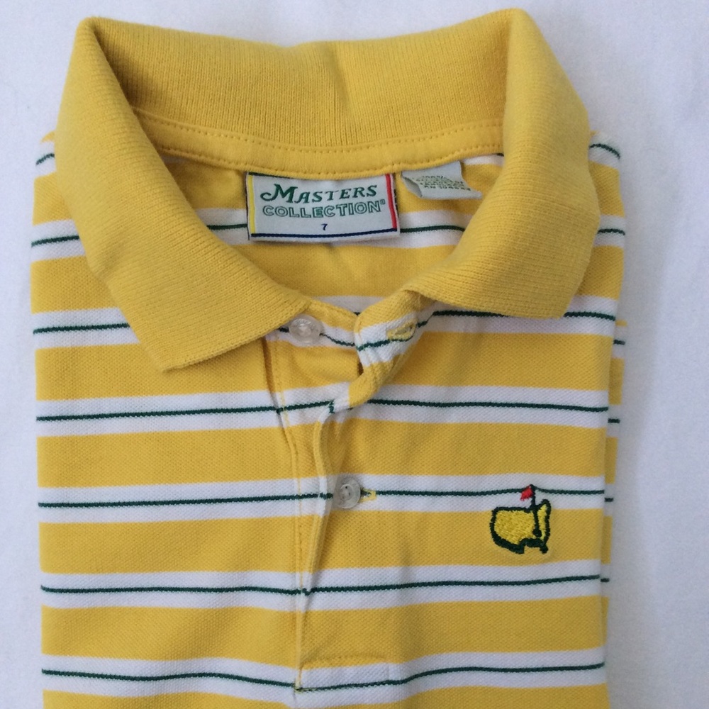 Masters golf polo shirt, Boys size 7